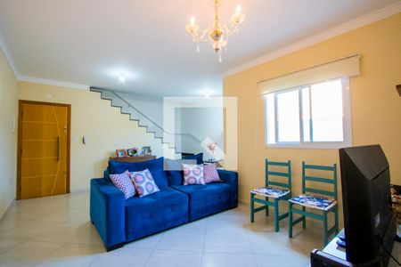 Sala de apartamento para alugar com 3 quartos, 164m² em Vila Pires, Santo André