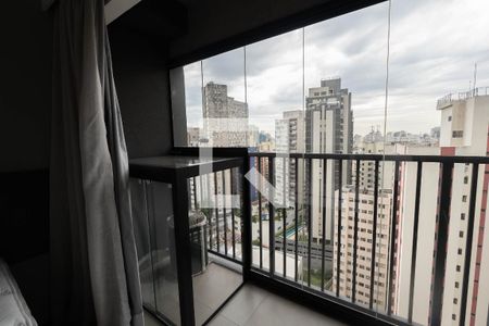 Apartamento para alugar com 18m², 1 quarto e sem vagaSacada