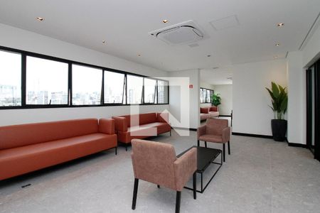 Apartamento para alugar com 18m², 1 quarto e sem vagaÁrea comum - Salão de festas