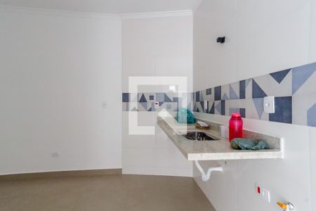 Sala e Cozinha de apartamento à venda com 1 quarto, 28m² em Jardim Franca, São Paulo
