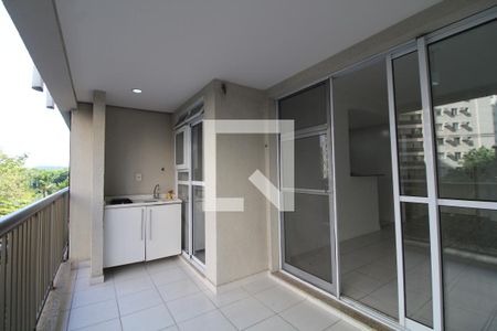Varanda da Sala de apartamento à venda com 2 quartos, 75m² em Jacarepaguá, Rio de Janeiro
