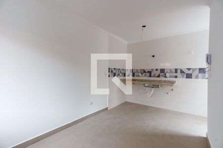 Sala e Cozinha de apartamento à venda com 1 quarto, 27m² em Jardim Franca, São Paulo