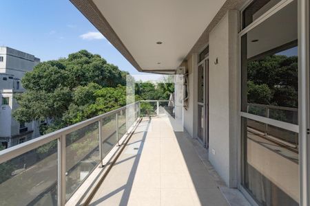 Varanda de apartamento à venda com 3 quartos, 96m² em Botafogo, Rio de Janeiro