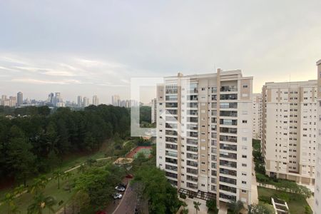 Vista da Varanda de apartamento à venda com 3 quartos, 110m² em Alphaville, Santana de Parnaíba