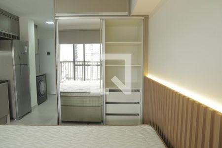 Studio/Dormitorio  de kitnet/studio à venda com 1 quarto, 32m² em Vila Clementino, São Paulo