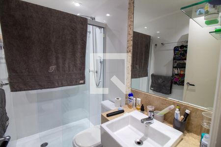 Banheiro da Suíte 1 de apartamento para alugar com 3 quartos, 140m² em Brooklin, São Paulo