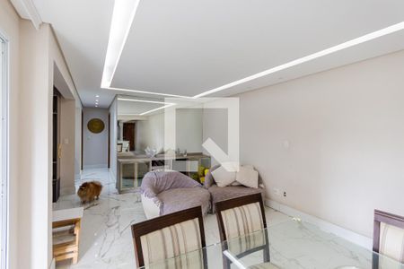Sala de apartamento à venda com 2 quartos, 125m² em Jardim, Santo André