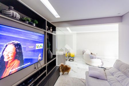 Sala de TV de apartamento para alugar com 2 quartos, 125m² em Jardim, Santo André