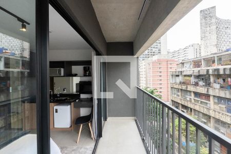 Apartamento à venda com 25m², 1 quarto e sem vagaSacada