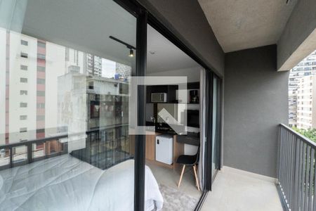 Apartamento à venda com 25m², 1 quarto e sem vagaSacada
