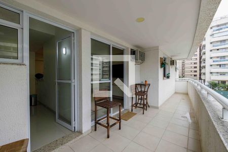 Varanda de apartamento à venda com 3 quartos, 91m² em Recreio dos Bandeirantes, Rio de Janeiro