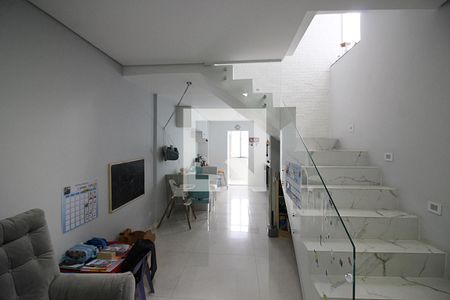 Sala de casa para alugar com 2 quartos, 135m² em Vila Florida, São Bernardo do Campo