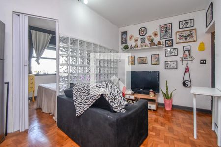 Sala de apartamento à venda com 2 quartos, 43m² em República, São Paulo
