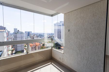Varanda da Sala 1 de apartamento à venda com 2 quartos, 134m² em Serra, Belo Horizonte