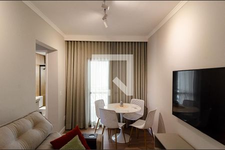 Sala de apartamento para alugar com 2 quartos, 51m² em Chácara Inglesa, São Paulo