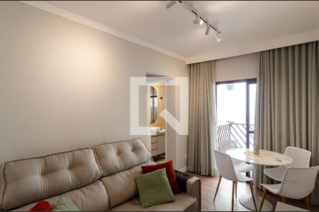 Sala de apartamento para alugar com 2 quartos, 51m² em Chácara Inglesa, São Paulo