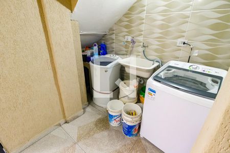 Casa à venda com 130m², 3 quartos e 3 vagasDetalhe da area de serviço