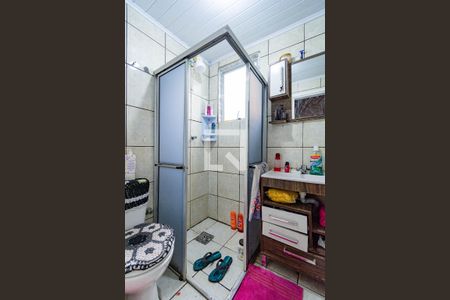 Banheiro de apartamento à venda com 2 quartos, 40m² em Guajuviras, Canoas