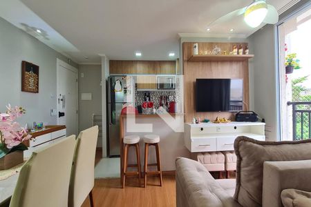 Apartamento à venda com 47m², 2 quartos e 1 vagaSala