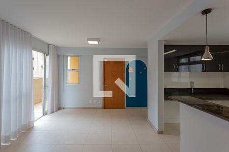 Sala de apartamento para alugar com 3 quartos, 109m² em Sion, Belo Horizonte