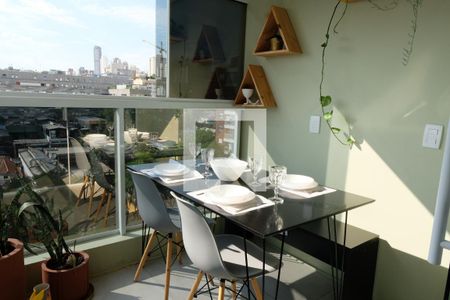 Varanda de apartamento à venda com 1 quarto, 34m² em Pinheiros, São Paulo