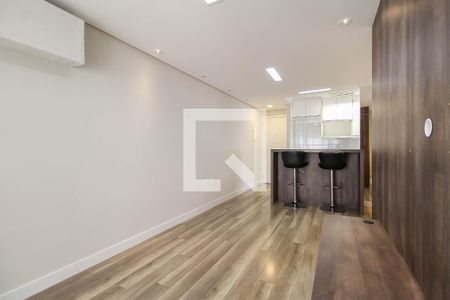 Sala de apartamento à venda com 1 quarto, 62m² em Vila Regente Feijó, São Paulo