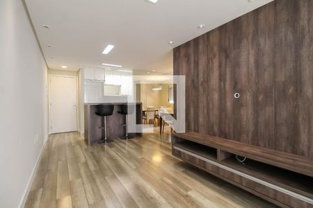 Sala de apartamento à venda com 1 quarto, 62m² em Vila Regente Feijó, São Paulo
