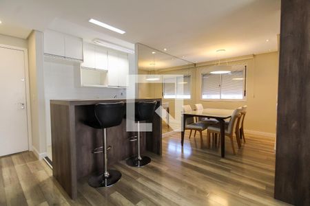 Sala de apartamento à venda com 1 quarto, 62m² em Vila Regente Feijó, São Paulo