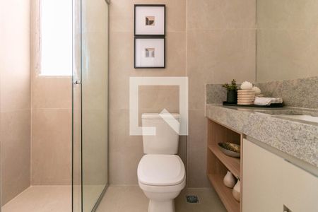 Apartamento à venda com 59m², 2 quartos e 2 vagasBanheiro Social