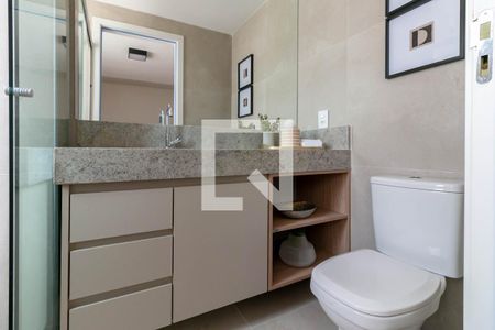 Apartamento à venda com 59m², 2 quartos e 2 vagasBanheiro da Suíte