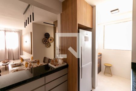 Apartamento à venda com 59m², 2 quartos e 2 vagasCozinha e Área de Serviço
