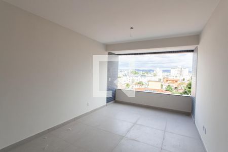 Sala de apartamento à venda com 3 quartos, 84m² em Monsenhor Messias, Belo Horizonte