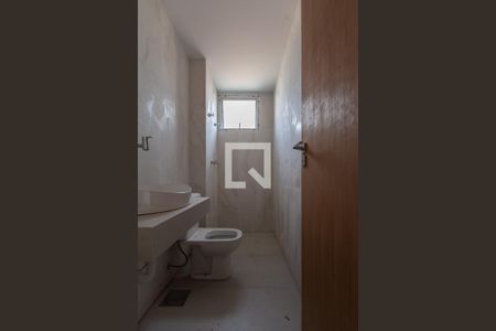 Banheiro da Suíte de apartamento à venda com 3 quartos, 84m² em Monsenhor Messias, Belo Horizonte