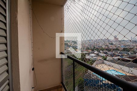 Apartamento à venda com 59m², 2 quartos e 1 vagaVaranda do Quarto 2