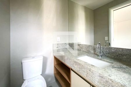 Banheiro da Suíte 1 de apartamento à venda com 2 quartos, 125m² em Serra, Belo Horizonte