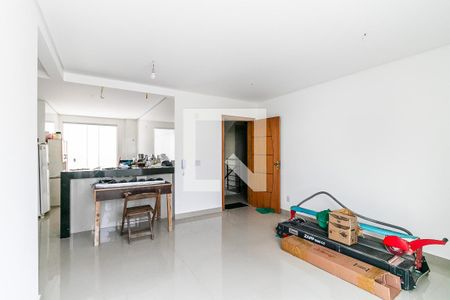 Sala de apartamento à venda com 3 quartos, 106m² em Cabral, Contagem