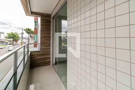 Varanda de apartamento à venda com 3 quartos, 106m² em Cabral, Contagem