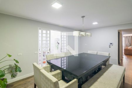 Sala de Jantar de casa à venda com 3 quartos, 170m² em Vila Valparaiso, Santo André