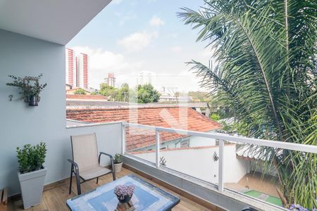 Varanda de casa à venda com 3 quartos, 170m² em Vila Valparaiso, Santo André