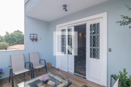 Varanda de casa à venda com 3 quartos, 170m² em Vila Valparaiso, Santo André
