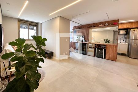 Sala de apartamento para alugar com 2 quartos, 83m² em Barra Funda, São Paulo