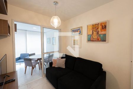Sala/Cozinha de apartamento para alugar com 1 quarto, 30m² em Bela Vista, São Paulo
