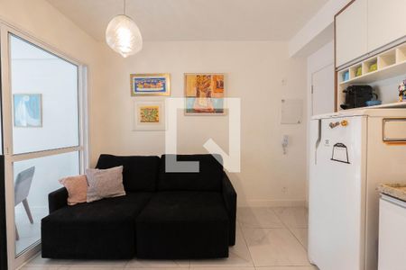 Sala/Cozinha de apartamento para alugar com 1 quarto, 30m² em Bela Vista, São Paulo