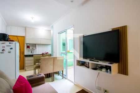 Sala de apartamento para alugar com 2 quartos, 40m² em Vila Guarani, Santo André