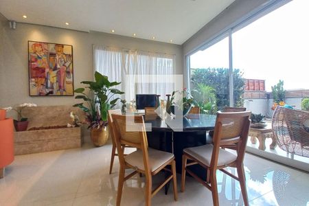 Sala de Jantar de casa de condomínio à venda com 4 quartos, 309m² em Swiss Park, Campinas