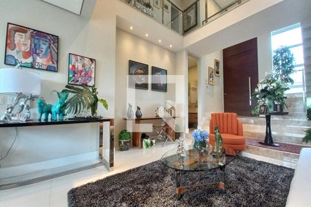 Sala de Estar de casa de condomínio à venda com 4 quartos, 309m² em Swiss Park, Campinas