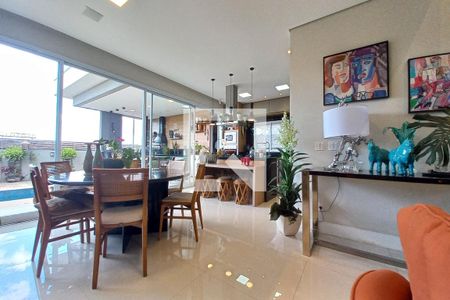 Sala de Jantar de casa de condomínio à venda com 4 quartos, 309m² em Swiss Park, Campinas