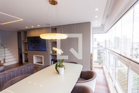 Sala de apartamento à venda com 3 quartos, 183m² em Parque das Nações, Santo André