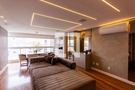 Sala de apartamento à venda com 3 quartos, 183m² em Parque das Nações, Santo André