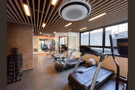 Apartamento para alugar com 34m², 1 quarto e sem vagaAcademia